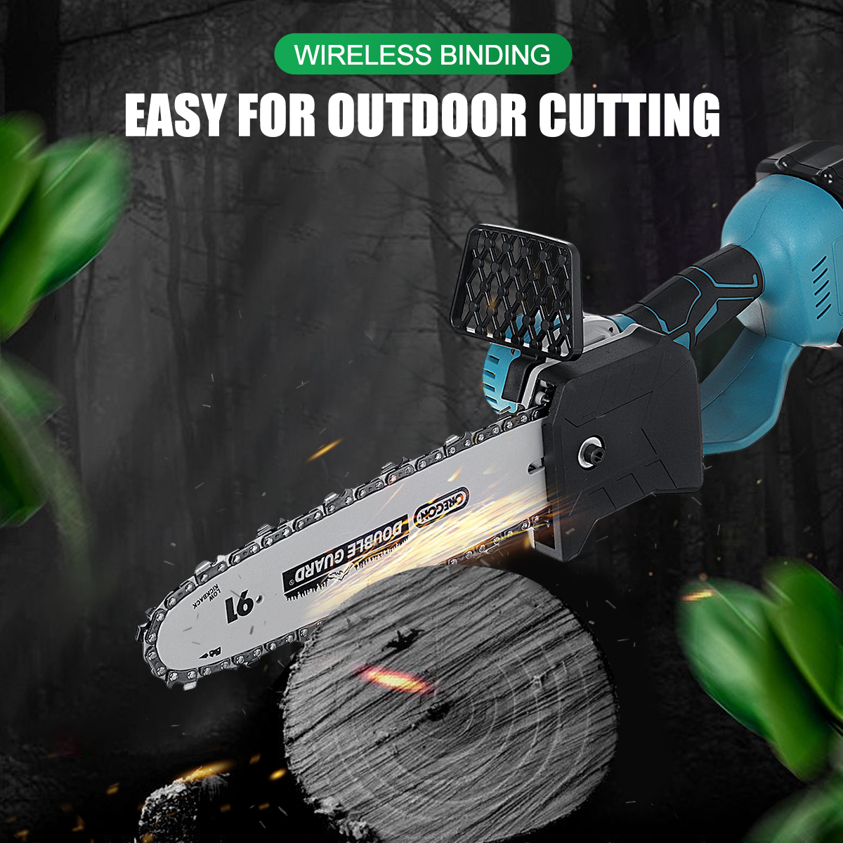 Doersupp-21V-Cordless-Electric-Chain-Saw-Wood-Mini-Cutter-One-Hand-Saw-Woodworking-Tool-1814645-6