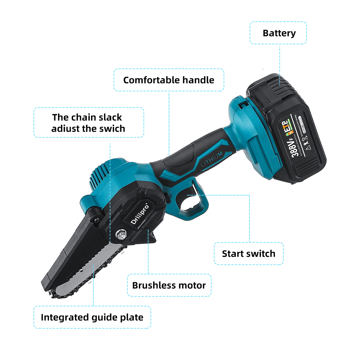 Drillpro-4-Inch-Electric-Chain-Saw-Mini-Cordless-550W-One-Hand-Saw-Woodworking-Wood-Cutter-W-1pc-or--1855260-10