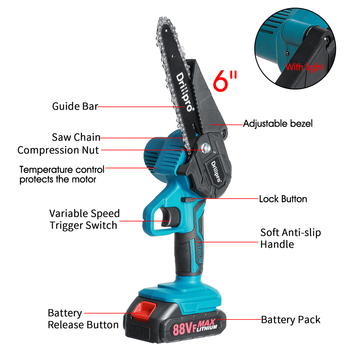 Drillpro-6-Inch-Electric-Chain-Saw-Portable-Woodworking-Tool-Wood-Cutter-W-1-or-2pcs-Battery-For-Mak-1830156-12