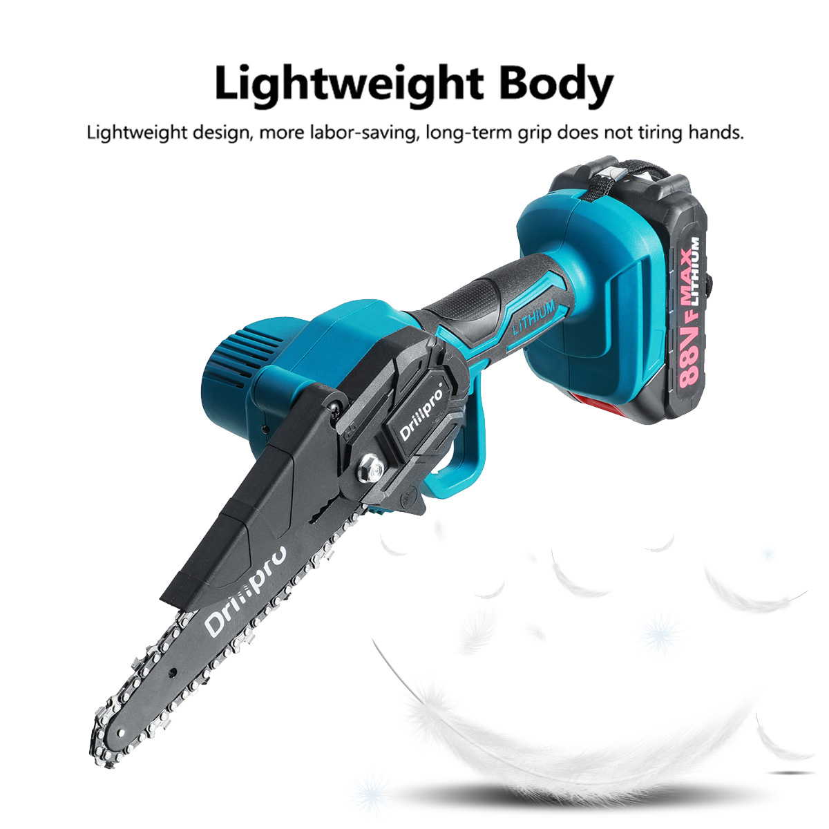 Drillpro-6-Inch-Electric-Chain-Saw-Portable-Woodworking-Tool-Wood-Cutter-W-1-or-2pcs-Battery-For-Mak-1830156-3
