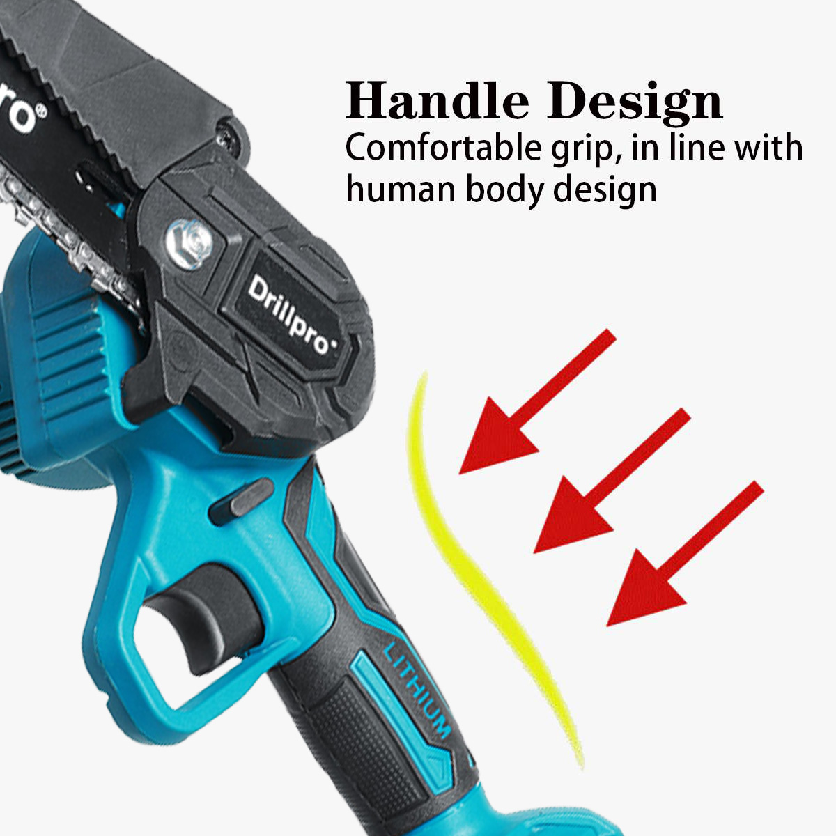 Drillpro-6-Inch-Electric-Chain-Saw-Portable-Woodworking-Tool-Wood-Cutter-W-1-or-2pcs-Battery-For-Mak-1830156-4