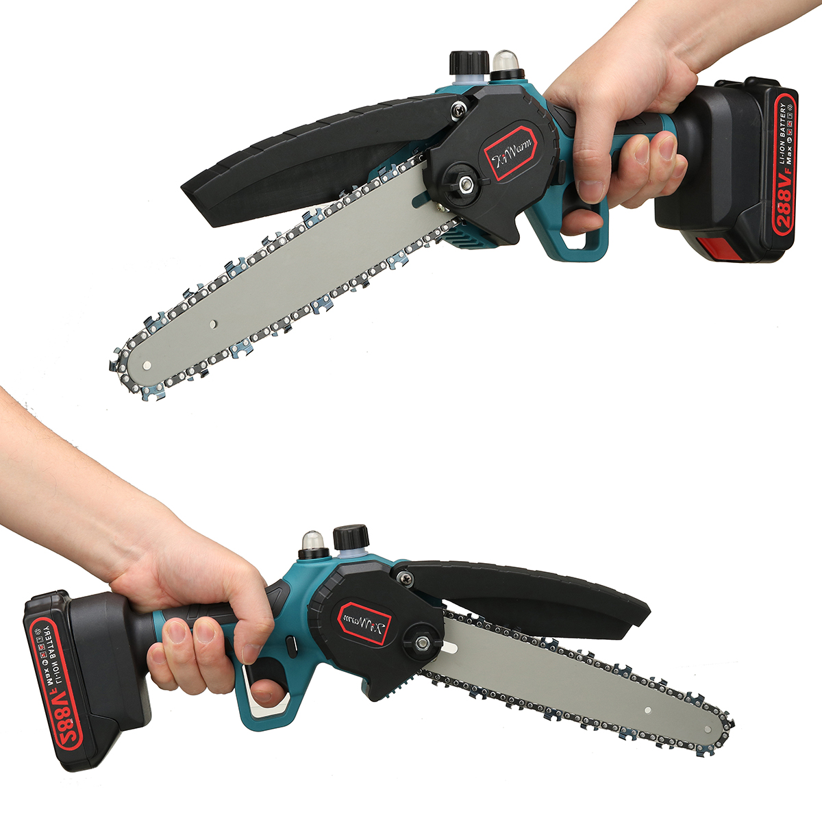 Kiwarm-288VF-8-Inch-Portable-Electric-Saw-Pruning-Chain-Saw-Rechargeable-Woodworking-Power-Tools-Woo-1930861-8