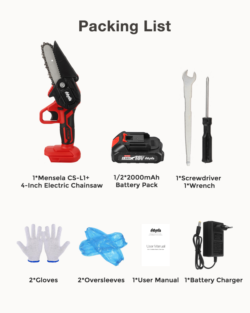 Mensela-CS-L1-18V-4-Inch-Mini-Cordless-Electric-Saw-LED-One-Hand-Chain-Saws-Woodworking-Wood-Cutter--1892768-9