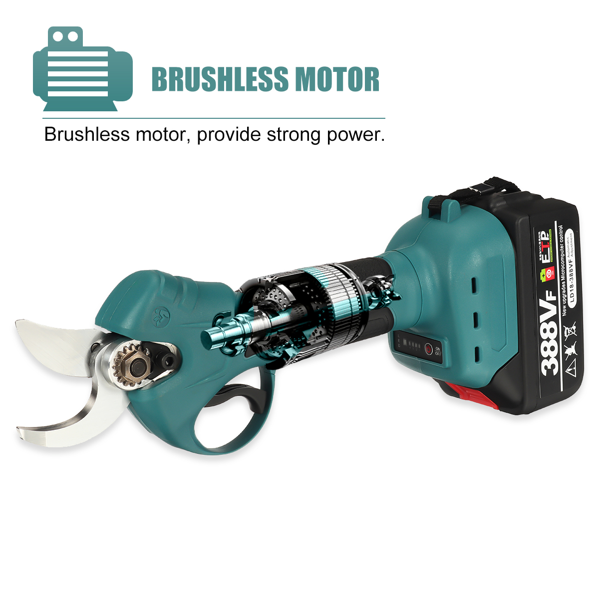 VIOLEWORKS-21V-Cordless-Electric-Scissors-Pruning-Shears-Tree-Branch-Pruner-Garden-Tools-W1pcs-2pcs--1917848-4