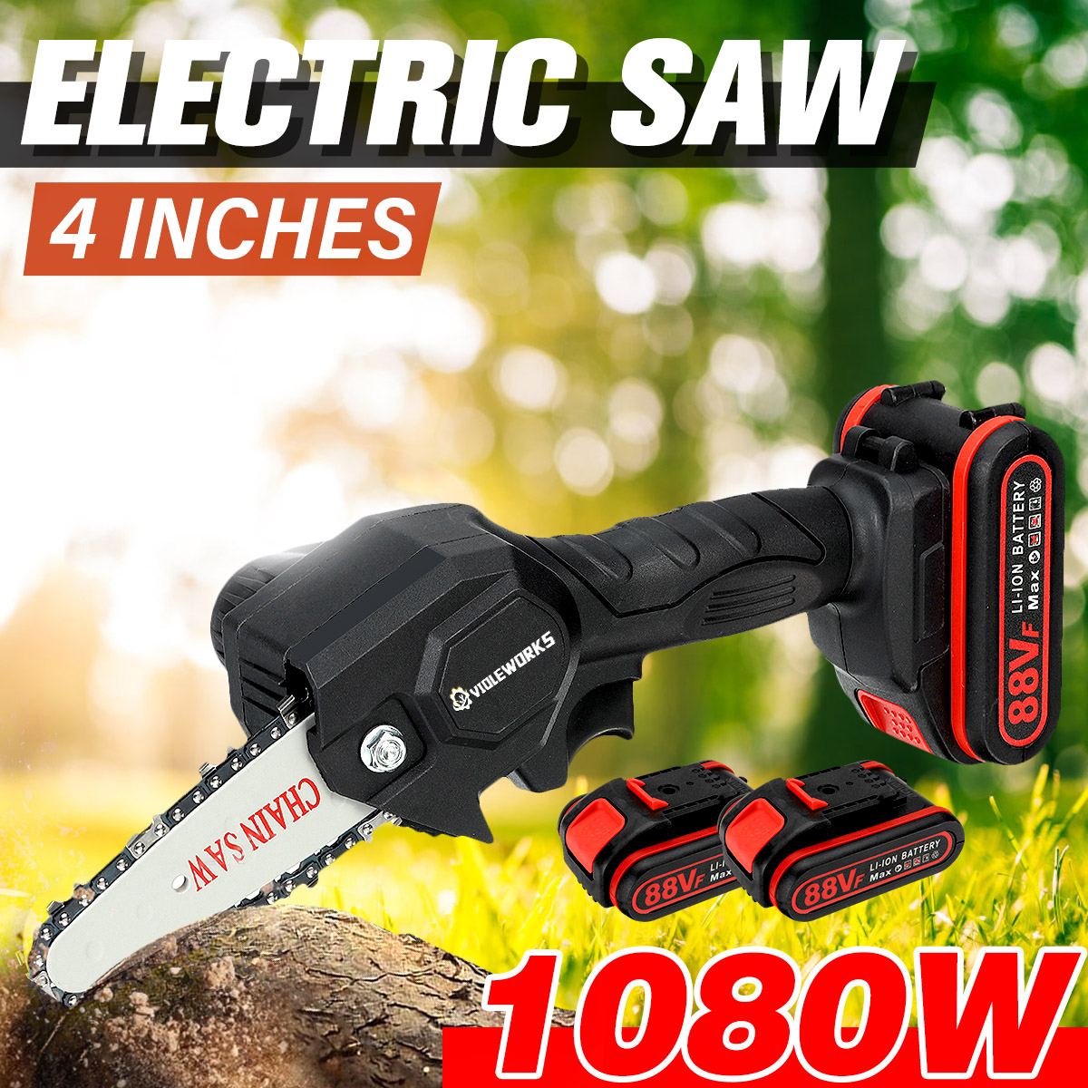 VIOLEWORKS-4-Inches-88VF-Cordless-Electric-One-Hand-Saw-Chain-Saw-Woodworking-Cutting-Tool-W-1pc-or--1784749-1