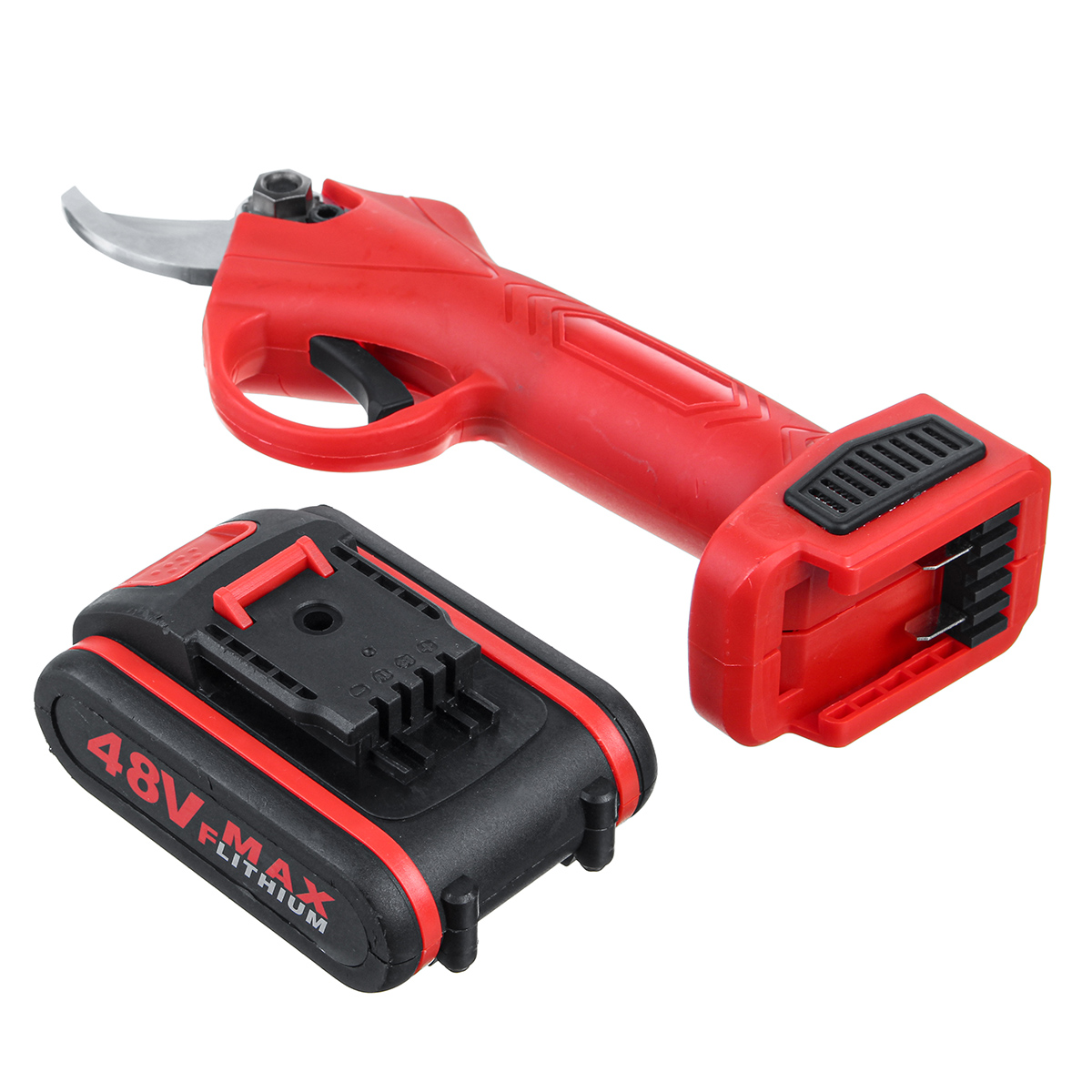 VIOLEWORKS-48VF-30mm-Cordless-Electric-Pruning-Shears-Garden-Pruner-Scissors-Branch-Cutter-W-1-or-2--1715368-5