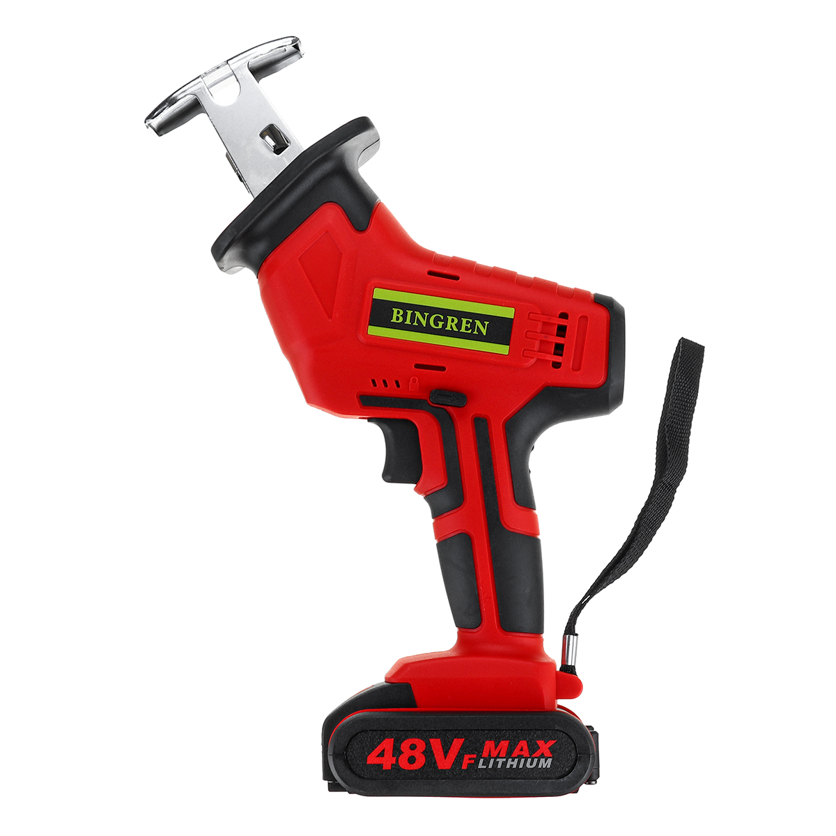 VIOLEWORKS-48VF-Electric-Cordless-Reciprocating-Saw-Chainsaw--4-Saw-Blades-Metal-Cutting-Woodworking-1804529-5