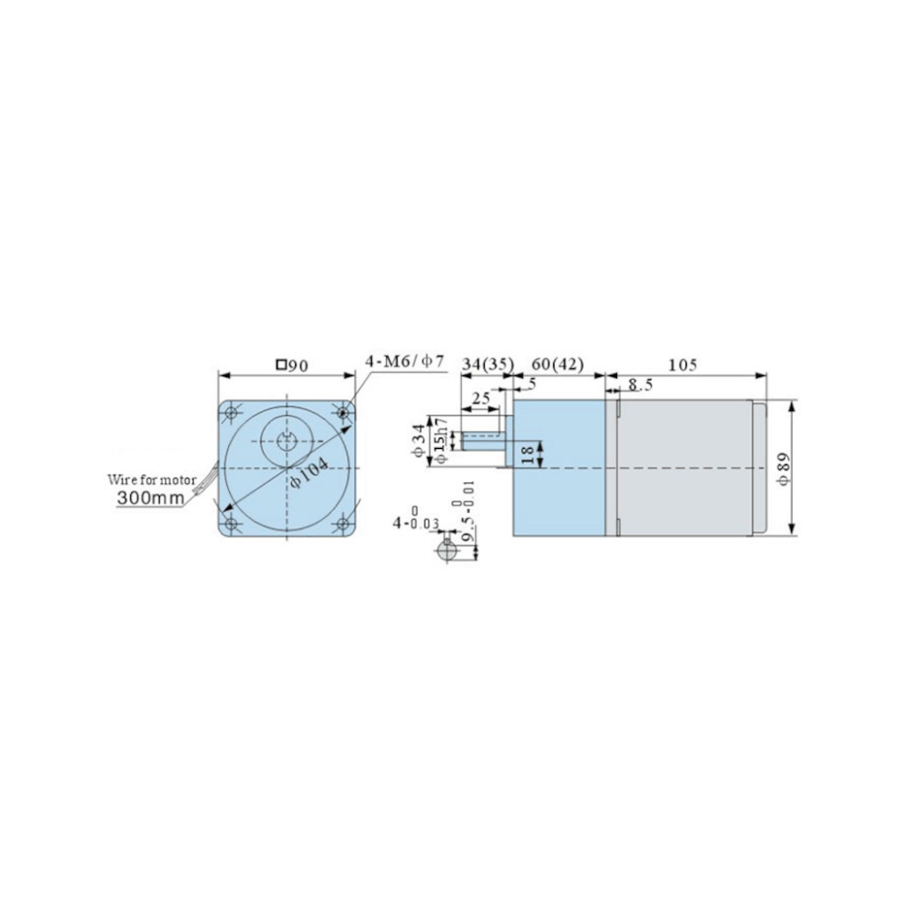 5RK40GN-CF-220V-40W-27-450RPM-Variable-Speed-Motor-AC-Gear-Reducer-Motor-Geared-Motor-13-1500-Revers-1763081-11