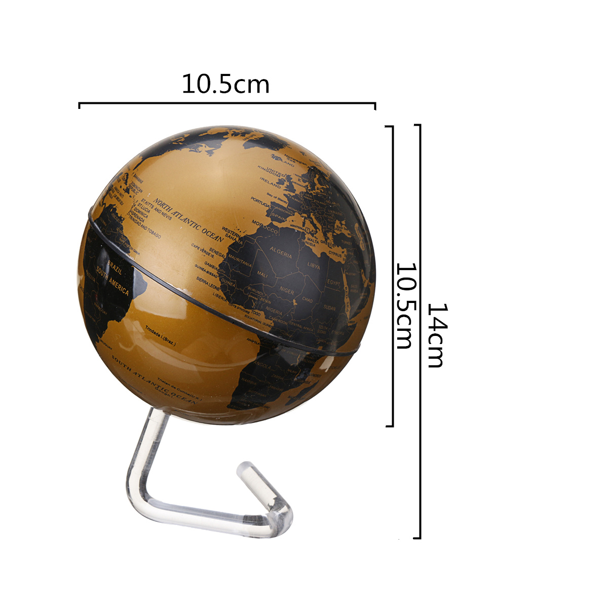 4-Inch-Diameter-Electric-Rotating-Globe-Automatic-360-Dregee-Rotation-Desktop-World-Map-1188364-2