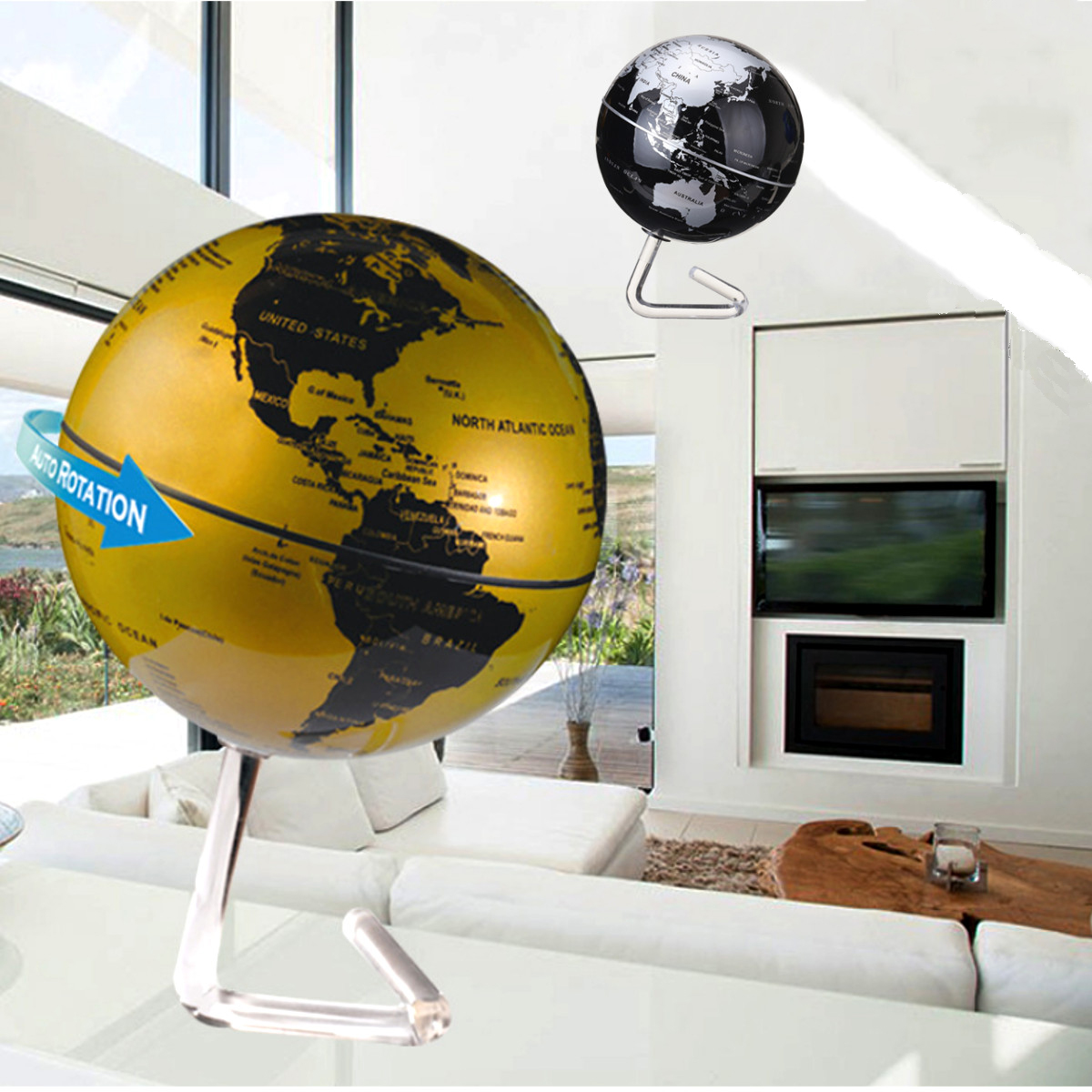 4-Inch-Diameter-Electric-Rotating-Globe-Automatic-360-Dregee-Rotation-Desktop-World-Map-1188364-4