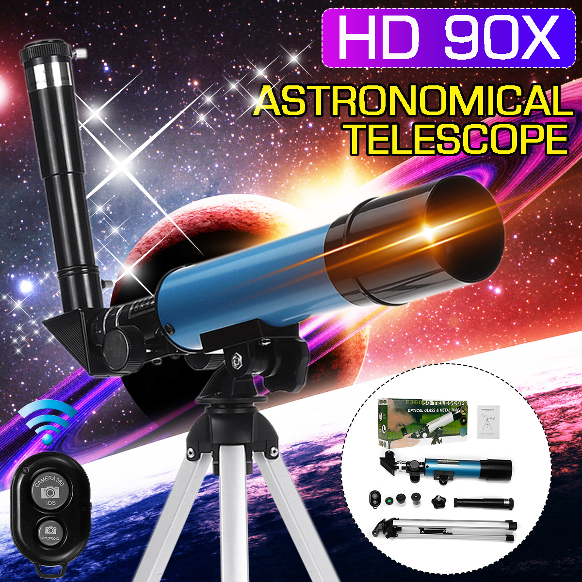 90x-Magnification-Astronomical-Telescope-Clear-Image-with-Remote-Control-and-Camera-Rod-for-Observe--1851121-1