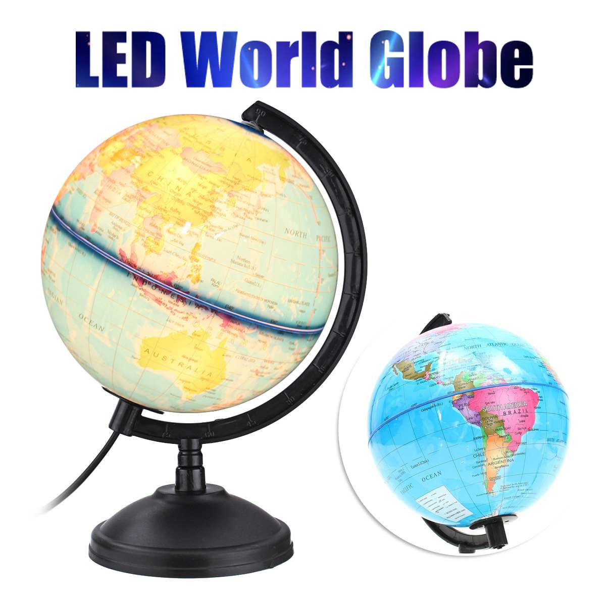 World-Earth-Globe-Atlas-Map-Geography-Education-Gift-w-Rotating-Stand-LED-light-1256065-3