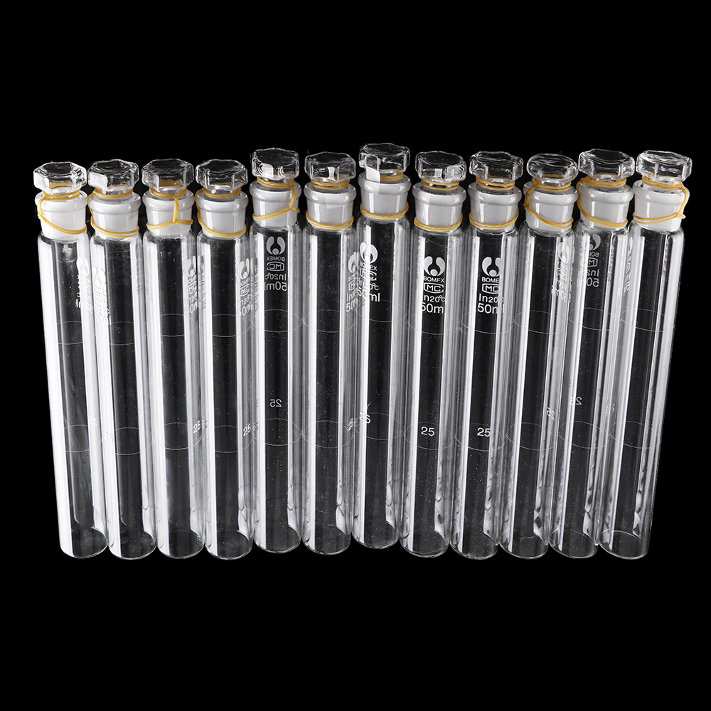12-PcsLot-102550100ml-Glass-Colorimetric-Tube-Pipette-Lab-Glassware-Kit-1434490-2