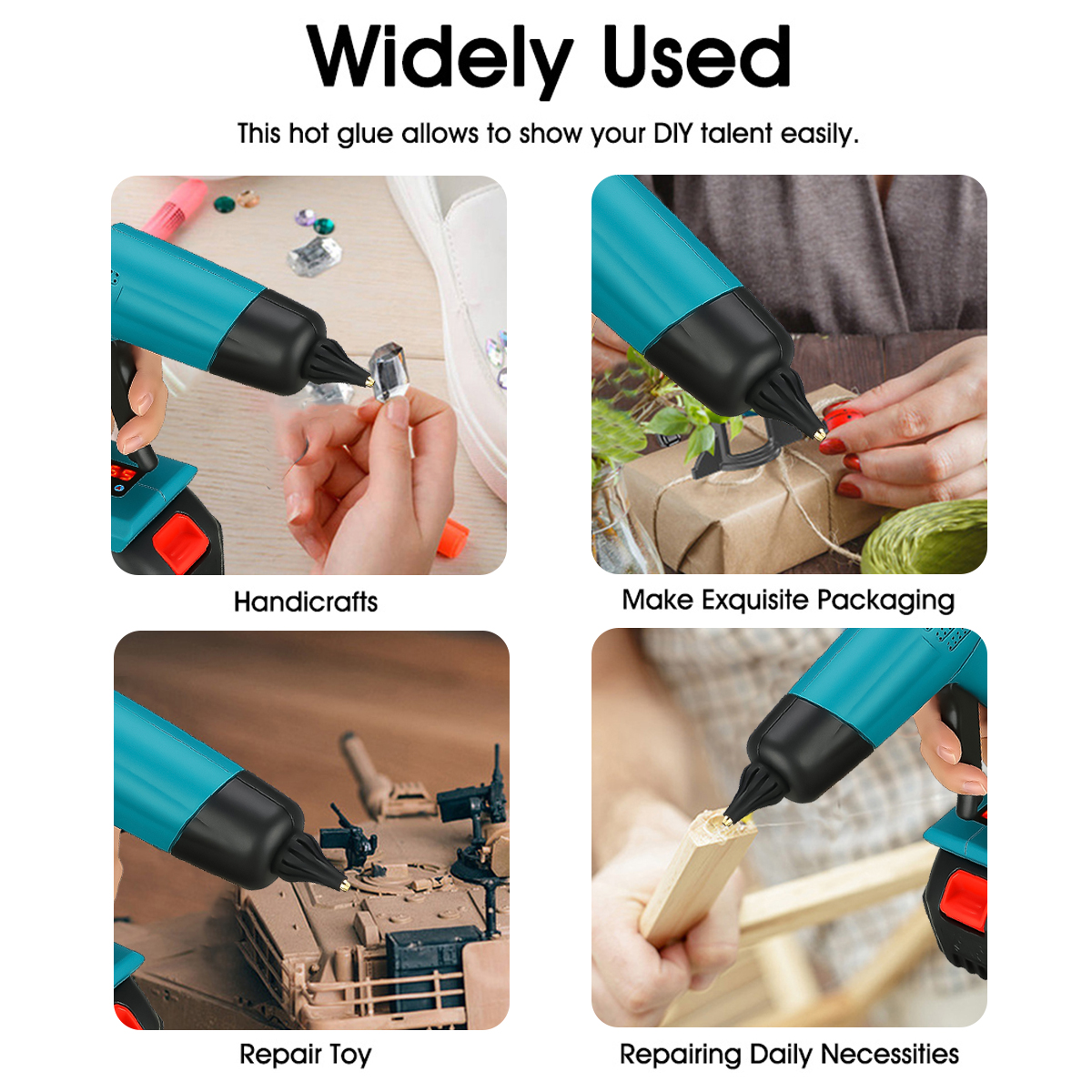 VIOLEWORKS-1200W-Glue-Guns-Cordless-Rechargeable-Hot-Glue-Applicator-Home-Improvement-Craft-DIY-for--1956103-12