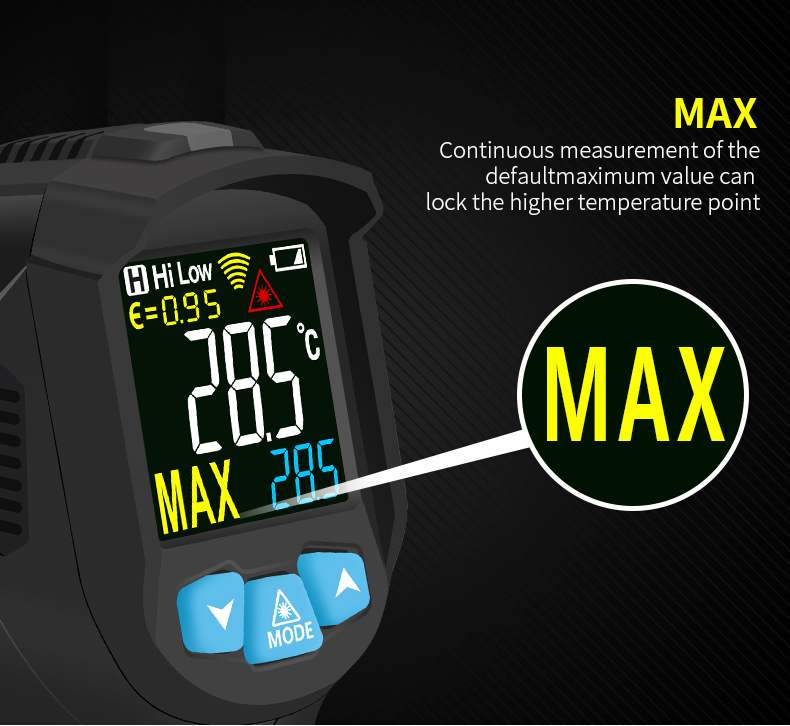 MESTEK-IR02--50800-Degree-Digital-Thermometer-Humidity-Meter-Infrared-Thermometer-Hygrometer-Tempera-1762909-16