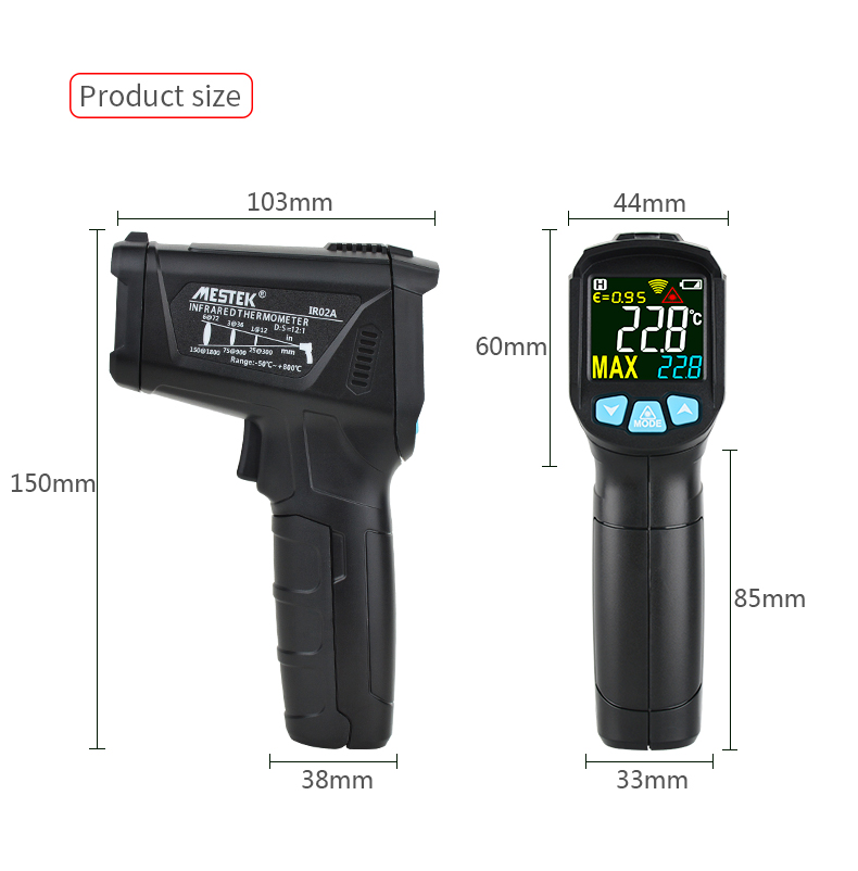 MESTEK-IR02--50800-Degree-Digital-Thermometer-Humidity-Meter-Infrared-Thermometer-Hygrometer-Tempera-1762909-19