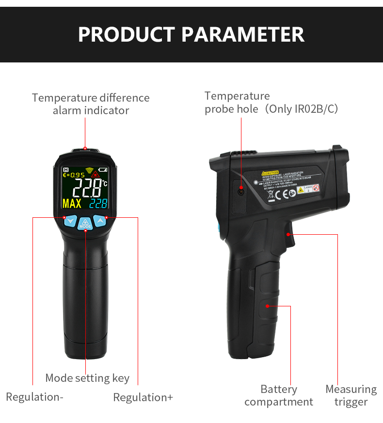 MESTEK-IR02--50800-Degree-Digital-Thermometer-Humidity-Meter-Infrared-Thermometer-Hygrometer-Tempera-1762909-20