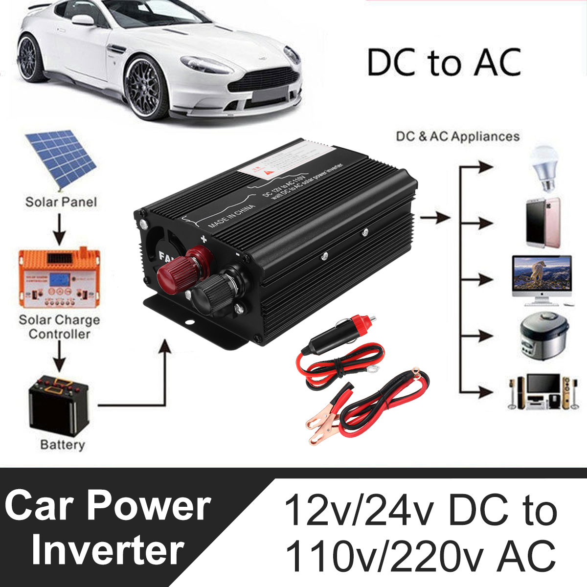 1000W-Peak-12V24V-DC-to-110V220V-AC-Solar-Power-Inverter-LED-Modified-Sine-Wave-Converter-Black-1287106-2