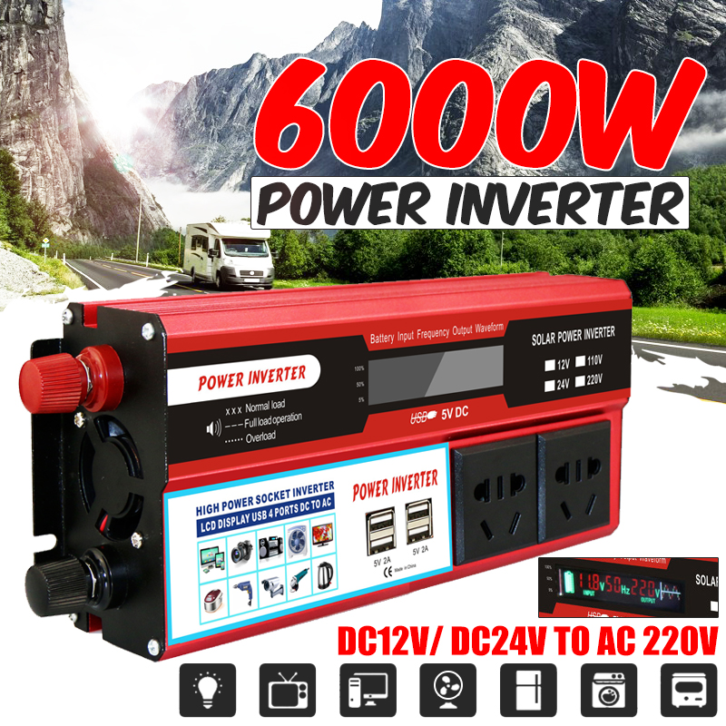 6000W-Peak-DC-12V24V-to-AC-220V-Power-Inverter-Digital-Modified-Sine-Wave-4-USB-Port-2-Sockets-1484753-1