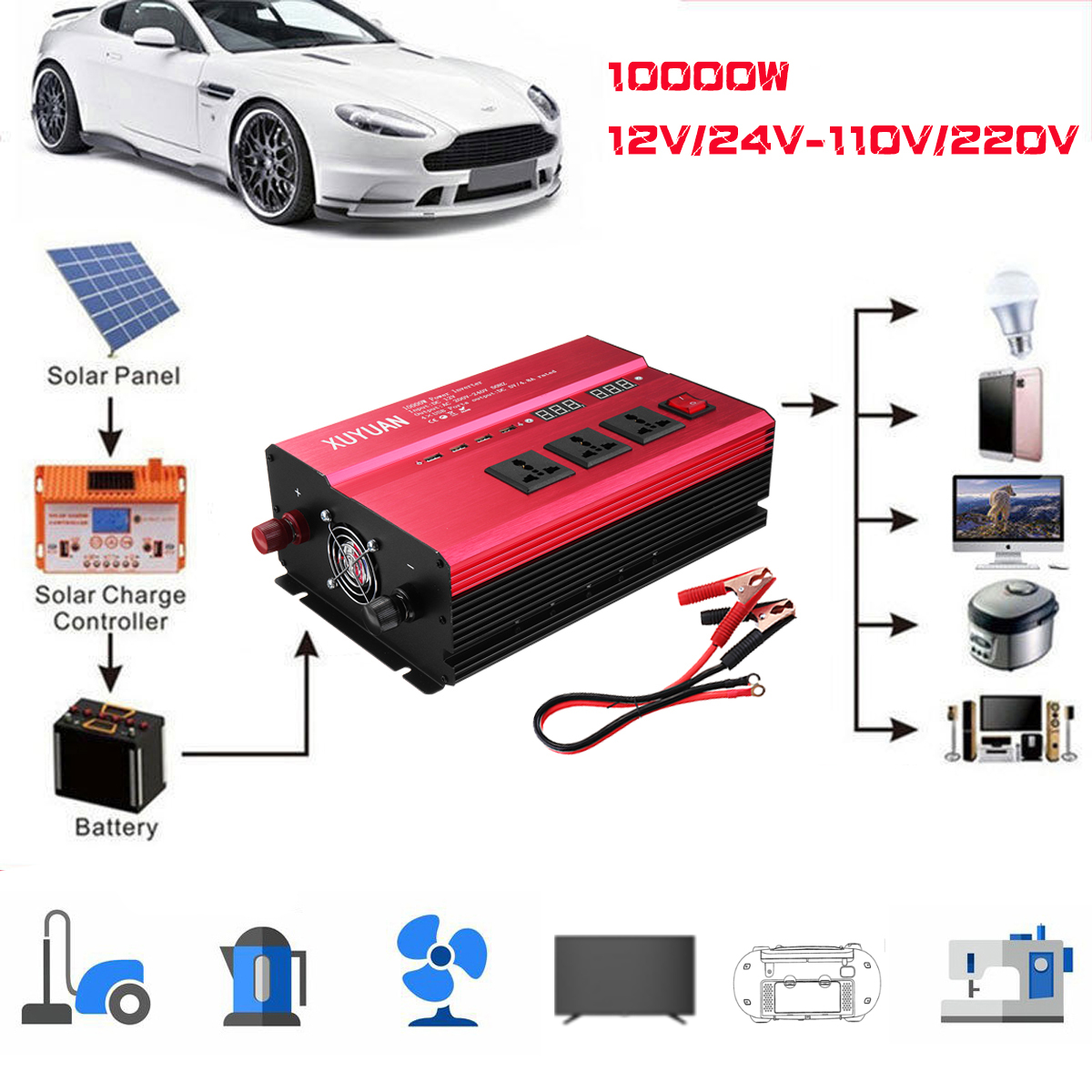 DC-12V24V-To-AC-110V220V-Solar-Power-Inverter-10000W-Peak-Power-Sine-Wave-Converter-1616888-5