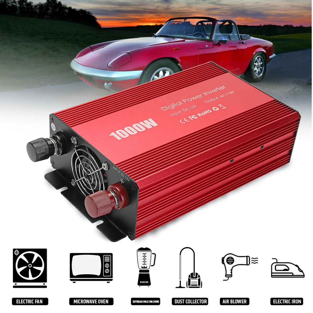 Power-Inverter-1000W-12V-DC-to-110V-AC-Inverter-Full-Bridge-with-3-AC-Outlets-High-Quality-1312552-3