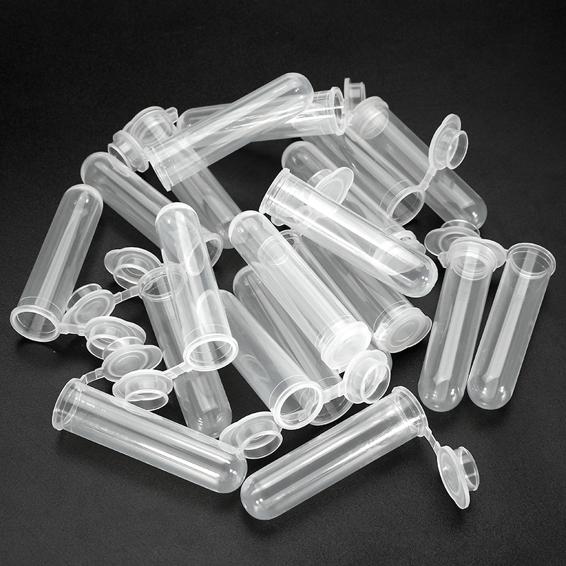 20Pcs-7mL-Round-Bottom-Centrifuge-Tube-Clear-Polypropylene-EP-Tube-with-Cap-1156550-2