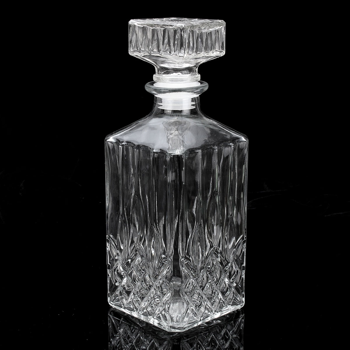 800ml-Diamond-Glass-Bottle-Vintage-Glass-Liquor-Whiskey-Crystal-Bottle-Drink-Decanter-Carafe-Bar-1304975-2