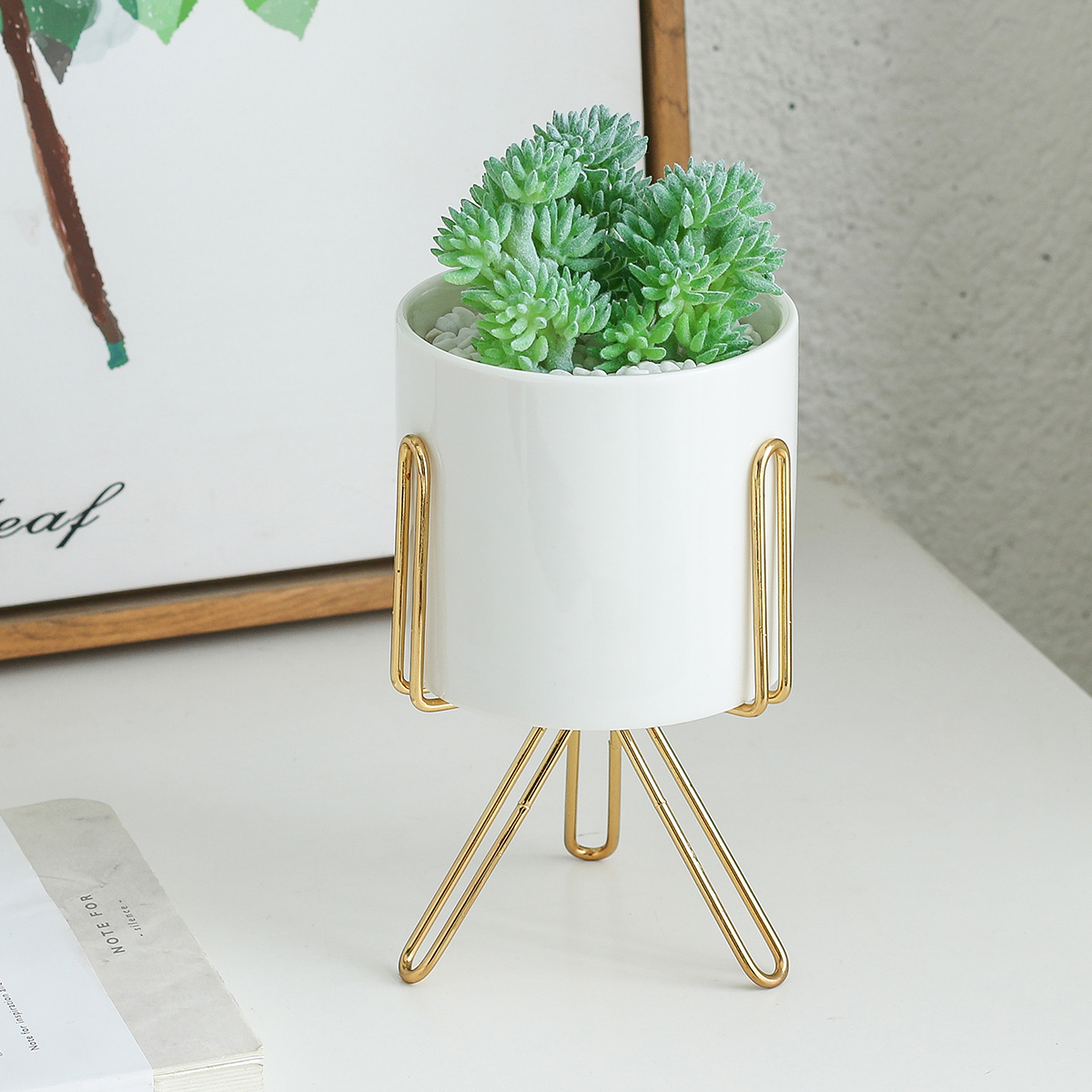 Iron-Wire-Metal-Rack-Ceramic-Succulent-Plant-Flower-Pot-Cactus-Holder-Home-Office-Desktop-Decor-1623194-6