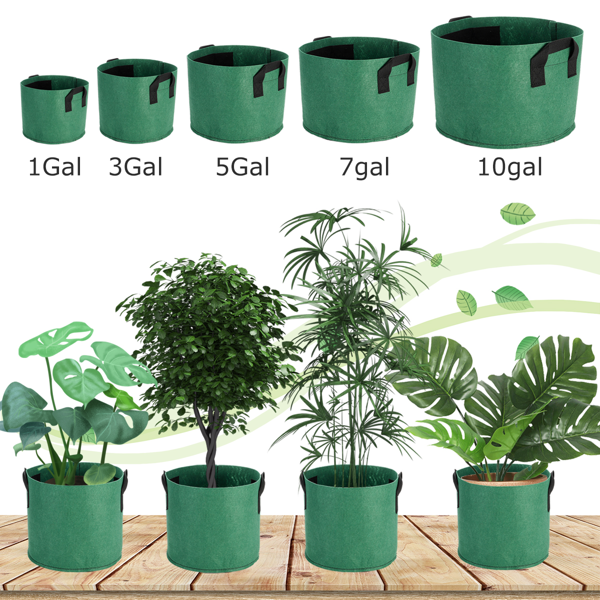 1235710Gallon-Felt-Non-Woven-Pots-Plant-Grow-Bag-Planting-Pouch-Container-Nursery-Seedling-Planting--1543442-1
