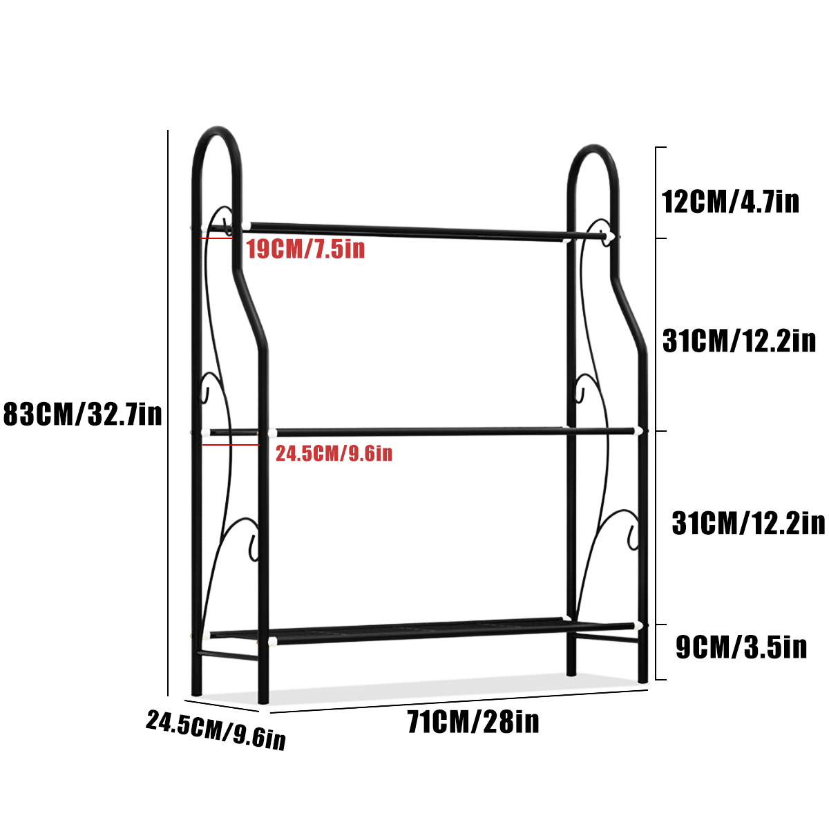 Garfans-3-Tier-Stand-Plant-Flower-Rack-Metal-Planter-Garden-Storage-Shelf-Rack-1605092-3