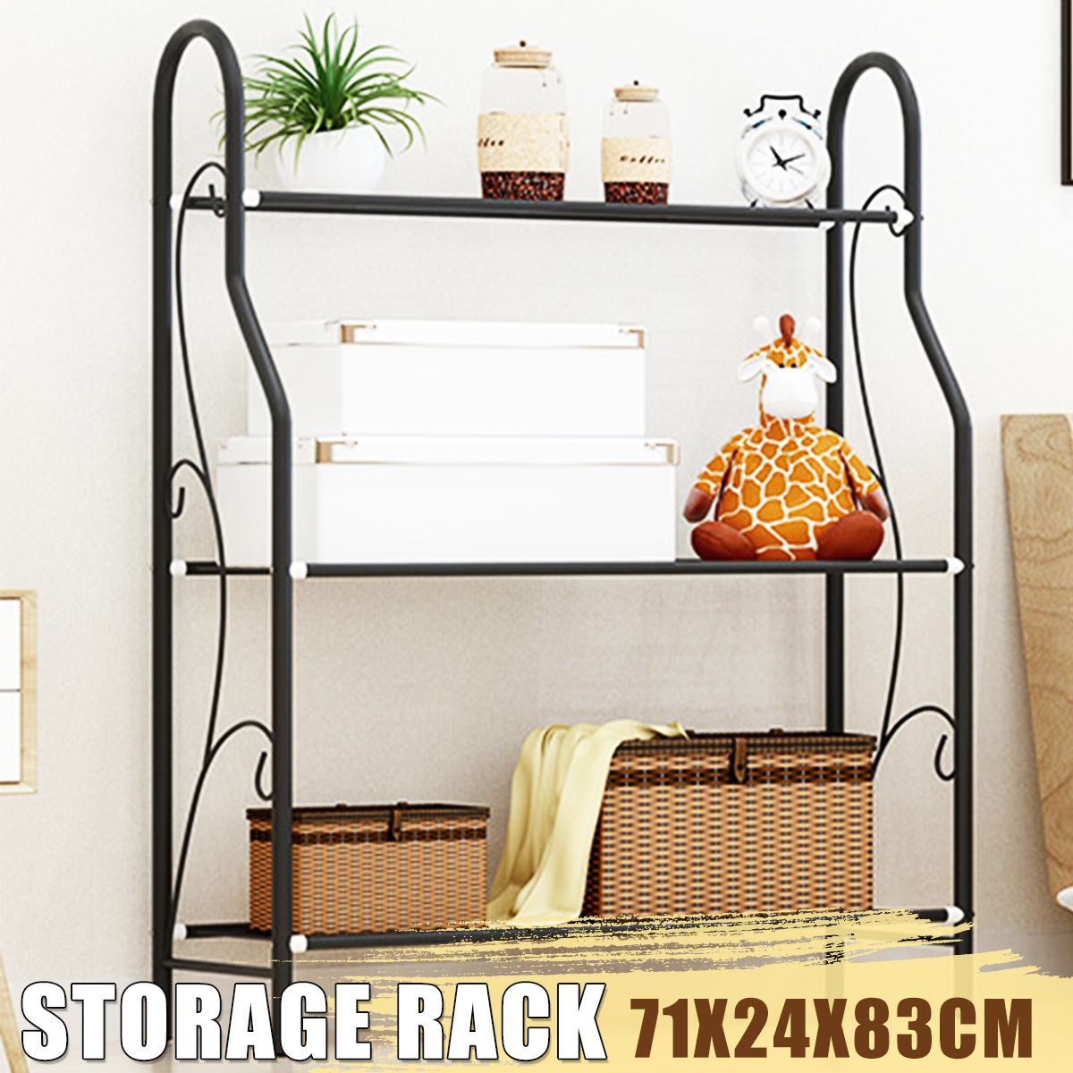 Garfans-3-Tier-Stand-Plant-Flower-Rack-Metal-Planter-Garden-Storage-Shelf-Rack-1605092-8