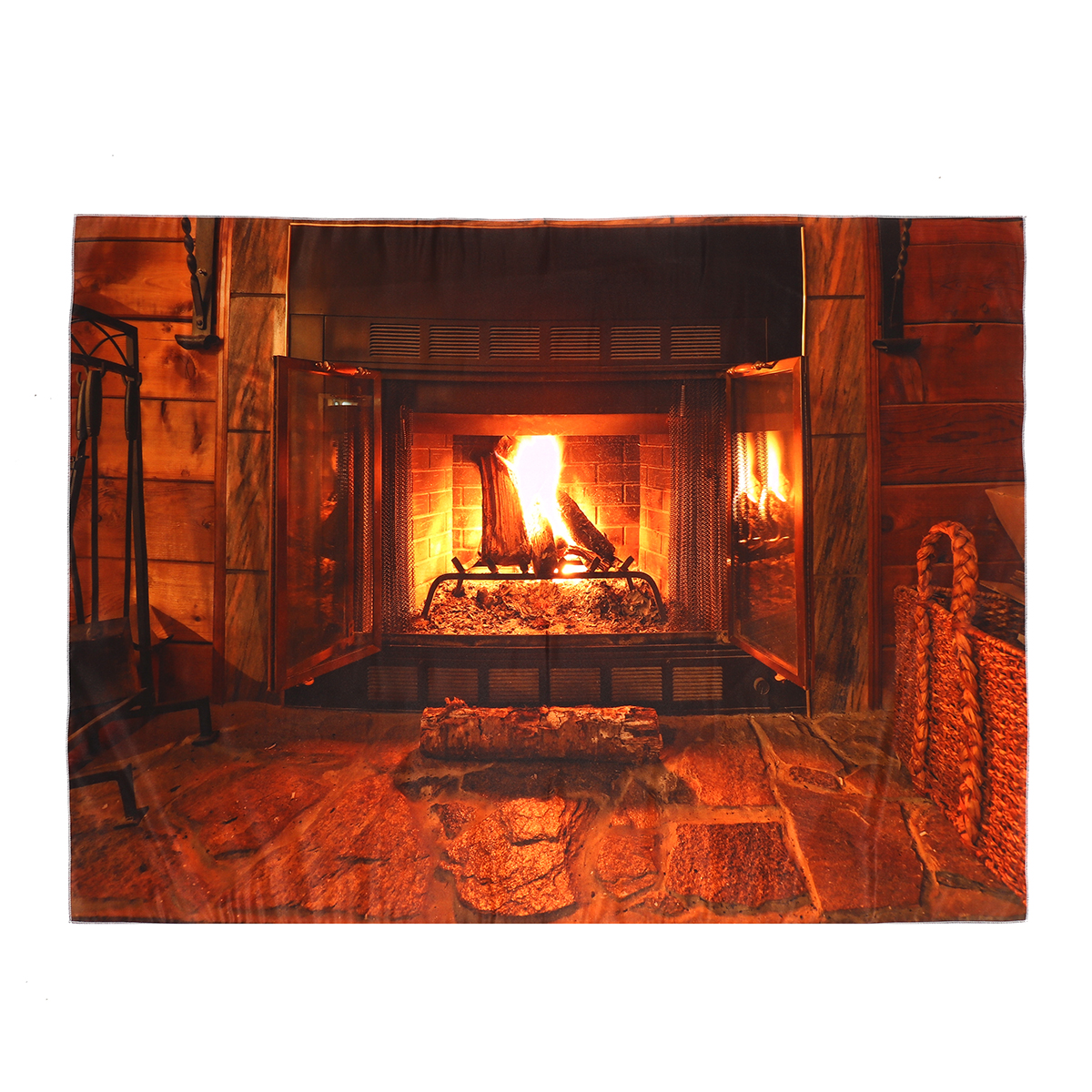 Polyester-Wall-Hanging-Tapestry-Art-Home-Decor-Fireplace-Pattern-Blankets-For-Home-Bedroom-Porch-Han-1636374-5