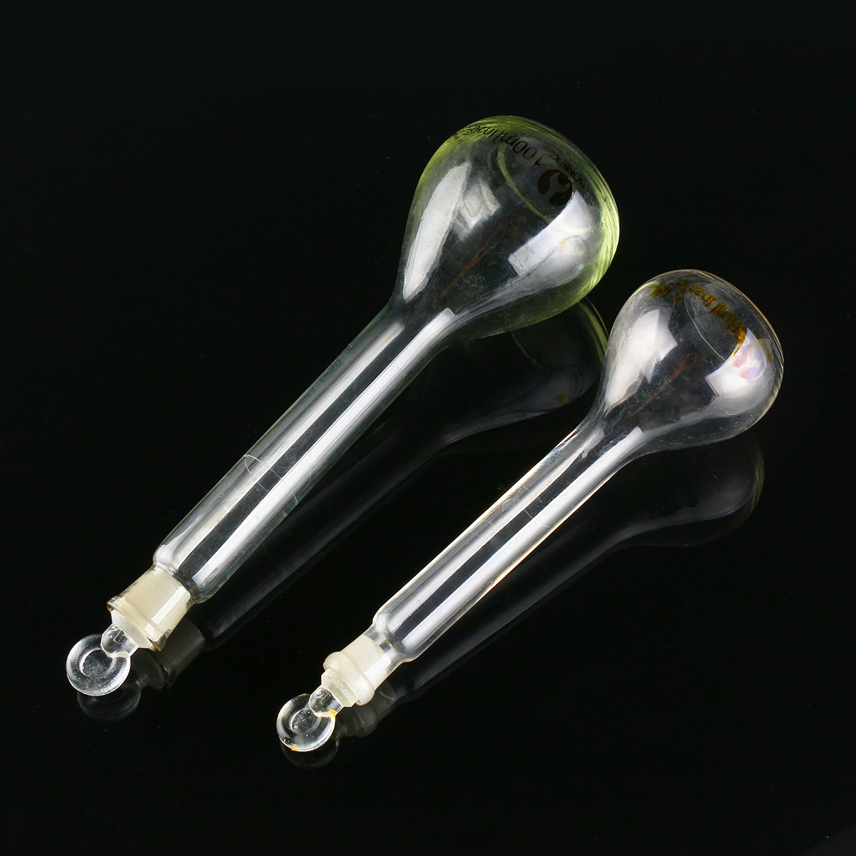 102550100250ML-Transparent-Glass-Volumetric-Flask-With-Stopper-Lab-Glassware-Kit-1431392-2