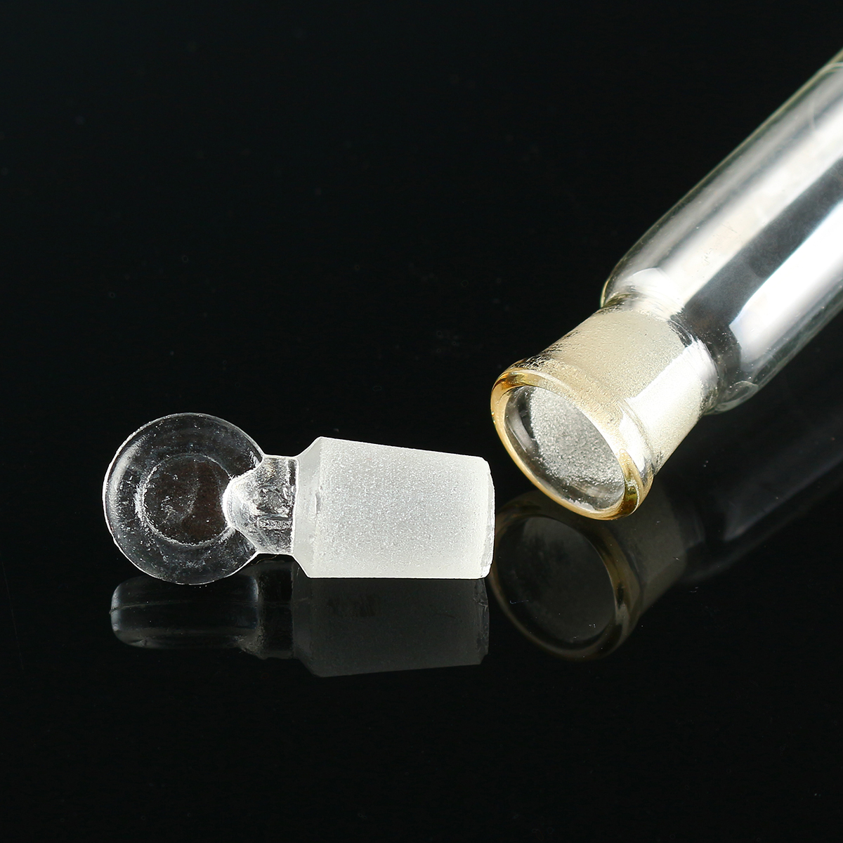 102550100250ML-Transparent-Glass-Volumetric-Flask-With-Stopper-Lab-Glassware-Kit-1431392-9