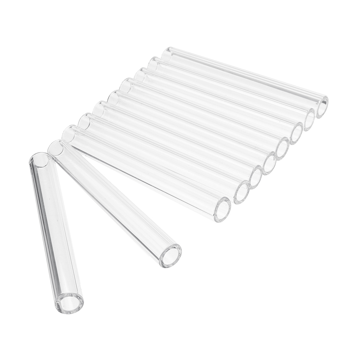 10Pcs-100mm-OD-12mm-3mm-Thick-Wall-Borosilicate-Glass-Blowing-Tube-1428748-4