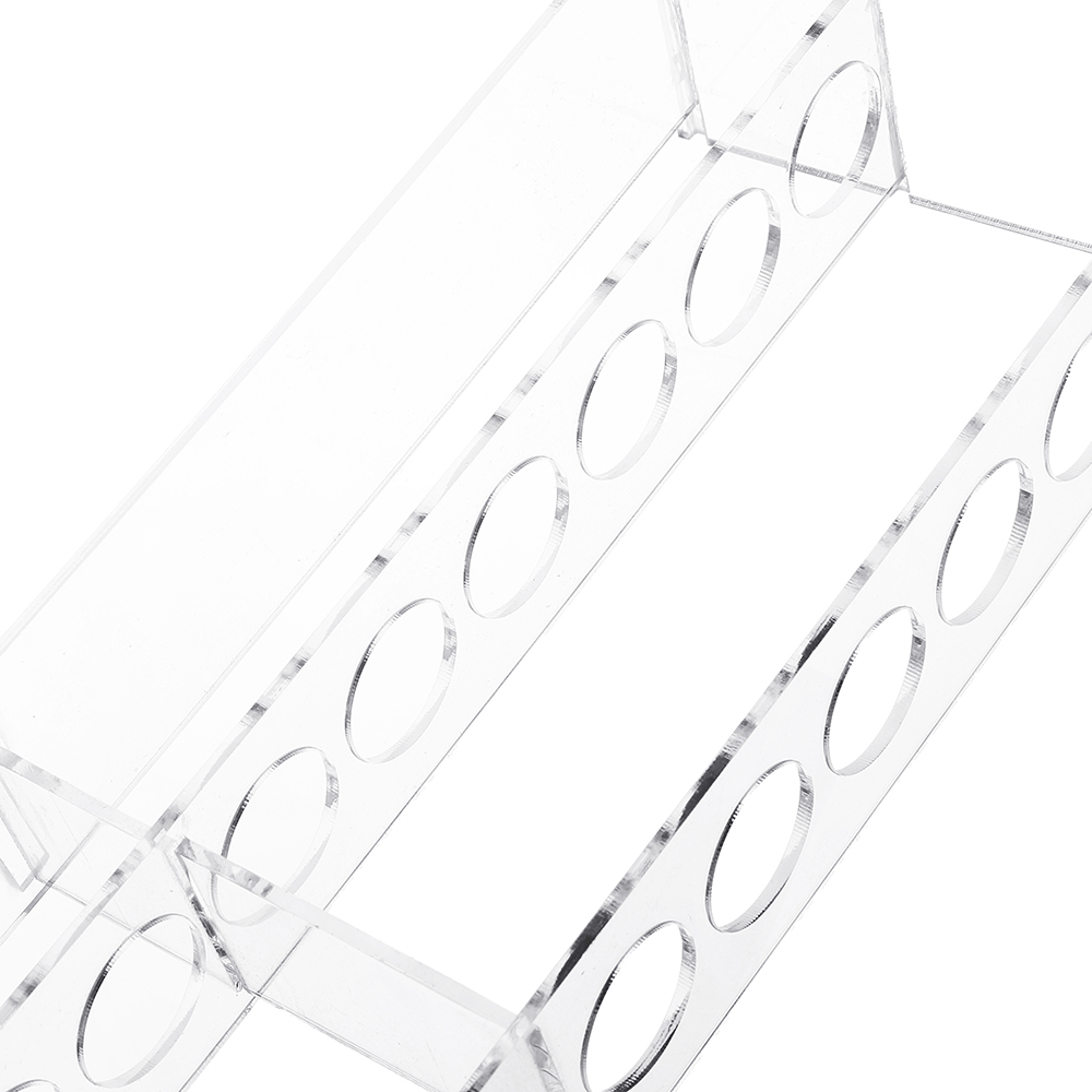 50ml12-Holes-Plexiglass-Organic-Glass-Test-Colorimetric-Single-Row-Tube-Rack-Holder-1455404-6