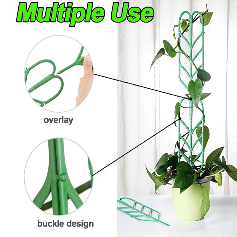 3Pcs-Flower-Plant-Growing-Support-Frame-Bracket-Trellis-Plants-Climbing-DIY-Vine-Rack-Tool-1558416-1