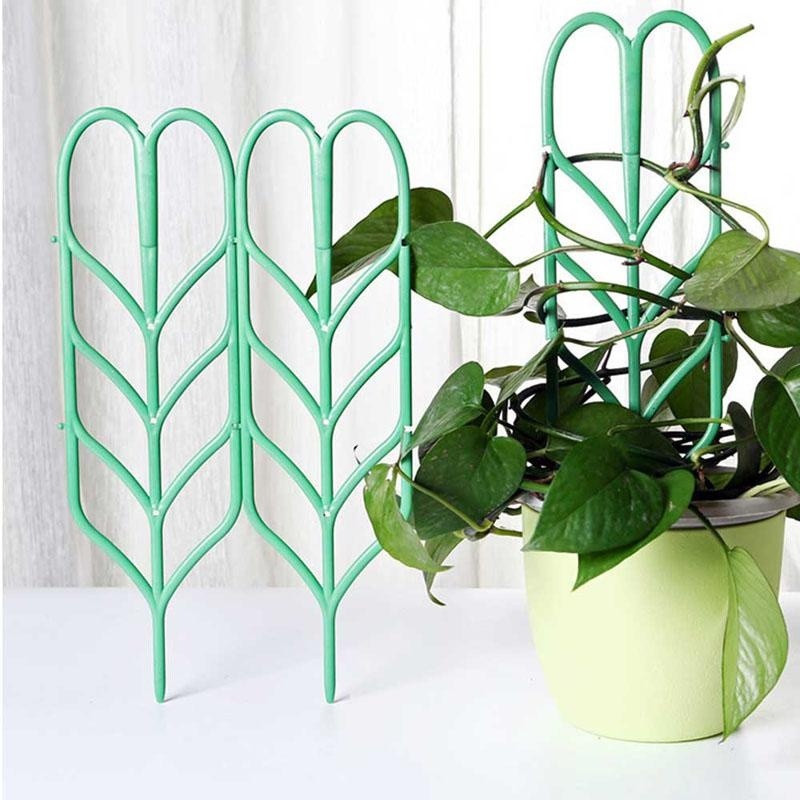 3Pcs-Flower-Plant-Growing-Support-Frame-Bracket-Trellis-Plants-Climbing-DIY-Vine-Rack-Tool-1558416-7