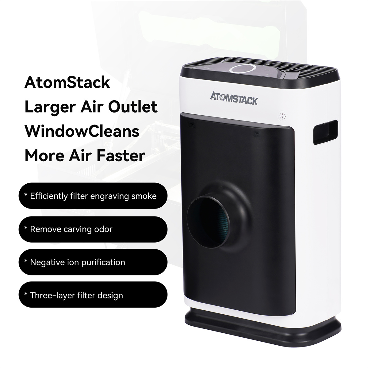 Atomstack-Air-Purifier-Cleaner-Larger-Air-Outlet-For-Laser-Engraving-Machine-1954768-1