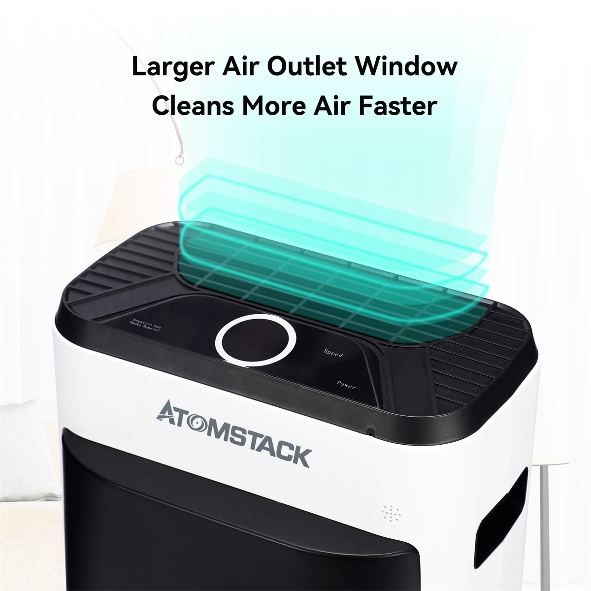 Atomstack-Air-Purifier-Cleaner-Larger-Air-Outlet-For-Laser-Engraving-Machine-1954768-3