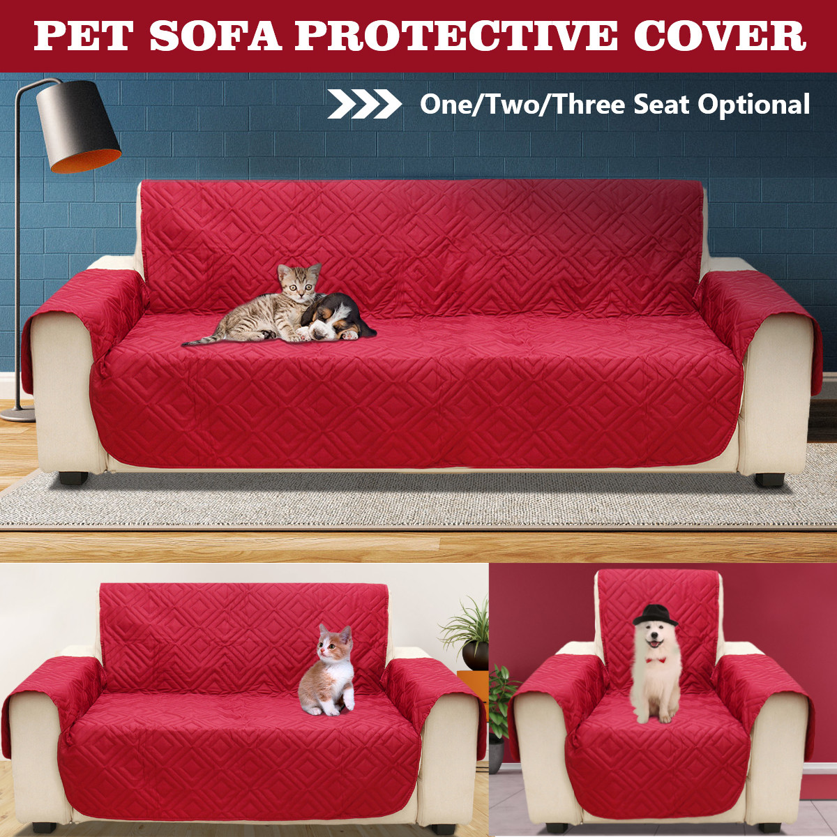 Fuchsia-123-Seat-Pet-Sofa-Couch-Protector-Cover-Removable-Waterproof-Anti-slip-Mat-1495567-1
