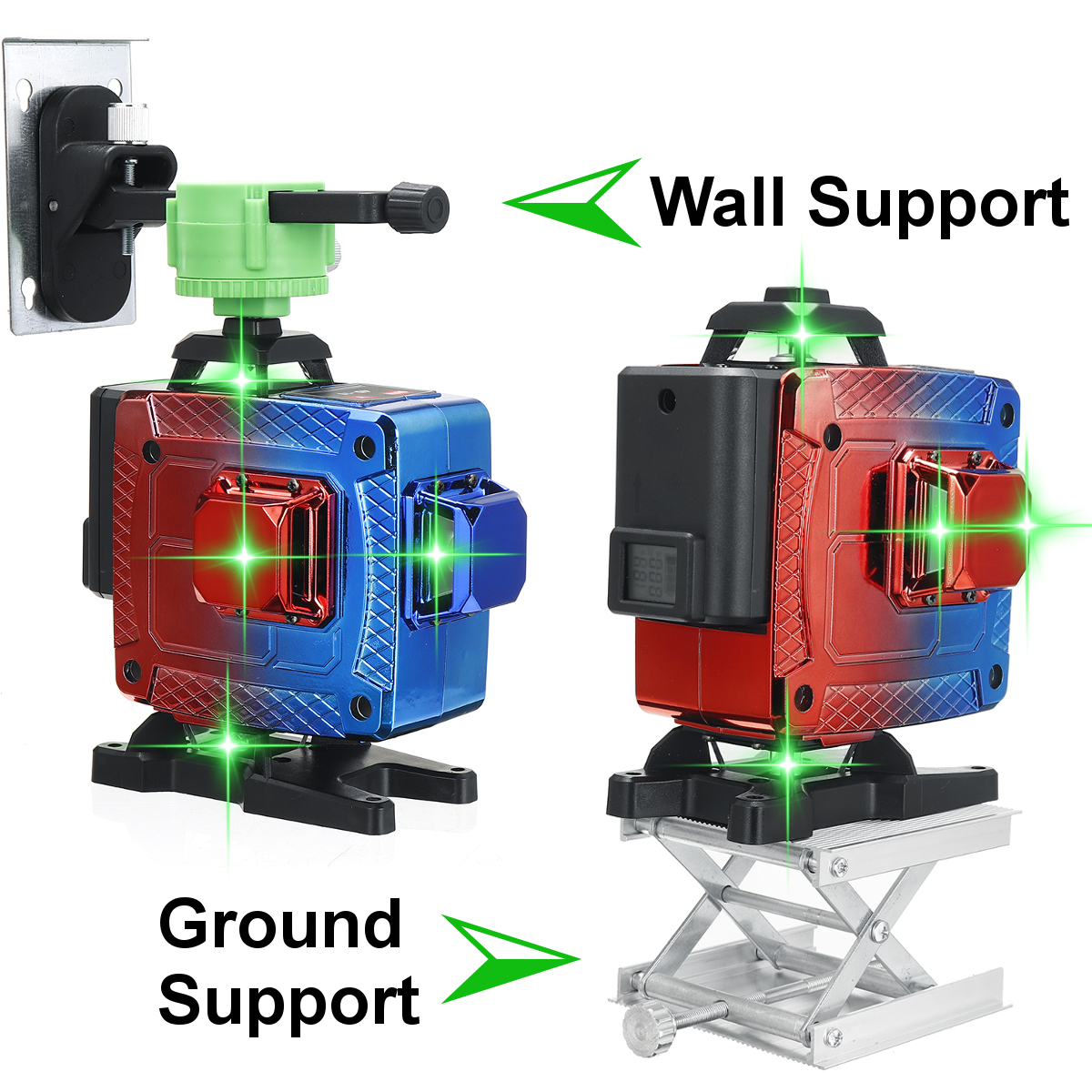 16-Line-4D-Colorful-Green-Light-Laser-Level-SingleDual-Battery-360deg-Horizontal-Vertical-Cross-Meas-1890362-12