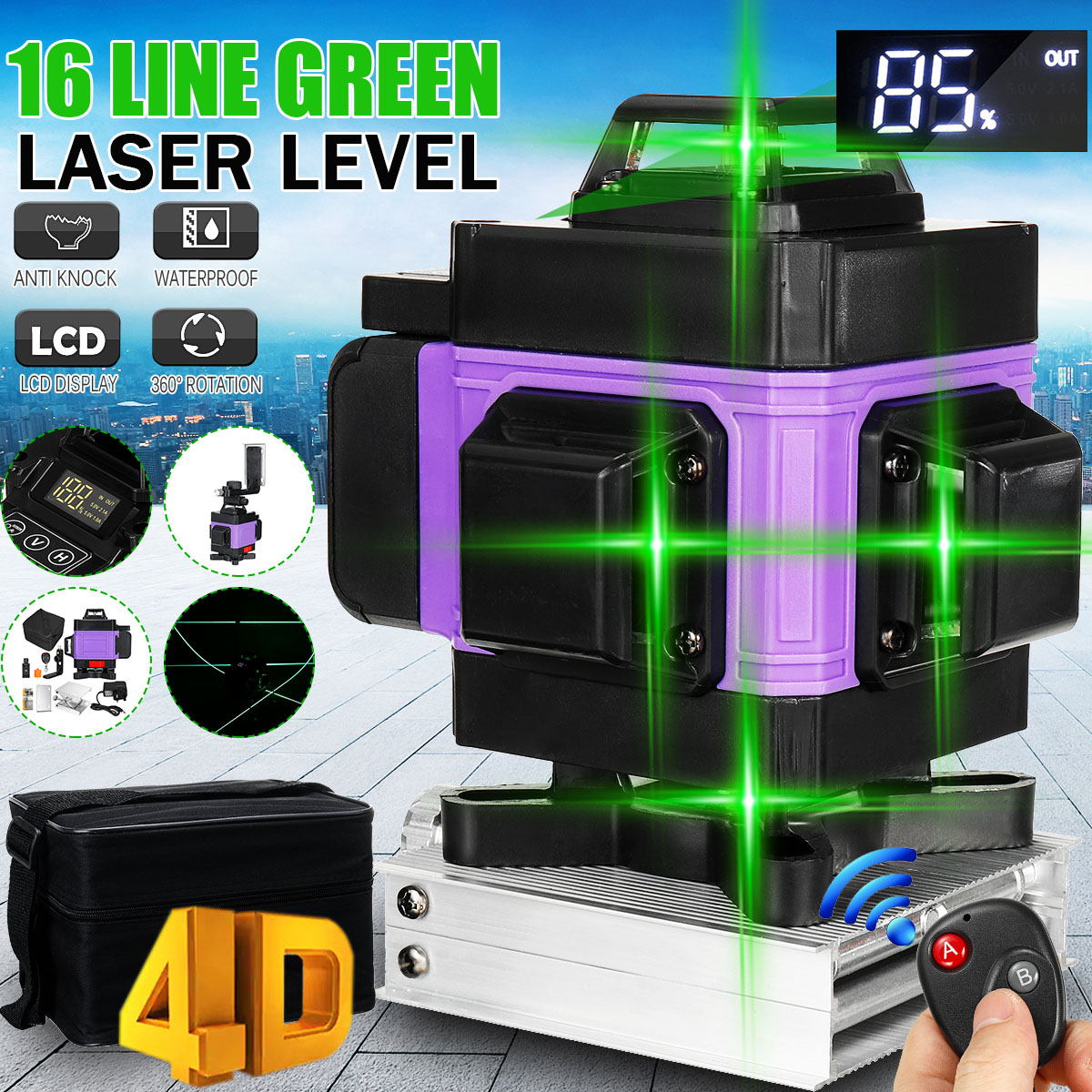 16-Line-4D-Green-Light-Laser-Auto-Self-Spirit-Levels-360-deg-Rotary-Cross-Measure-Tool-1942105-1