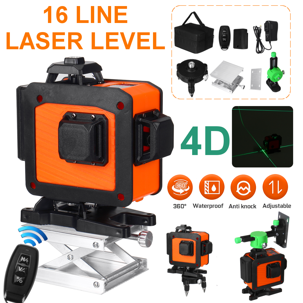16-Line-Laser-Level-Green-Light-Auto-Self-Leveling-Cross-360deg-Rotary-Measuring-1740210-1
