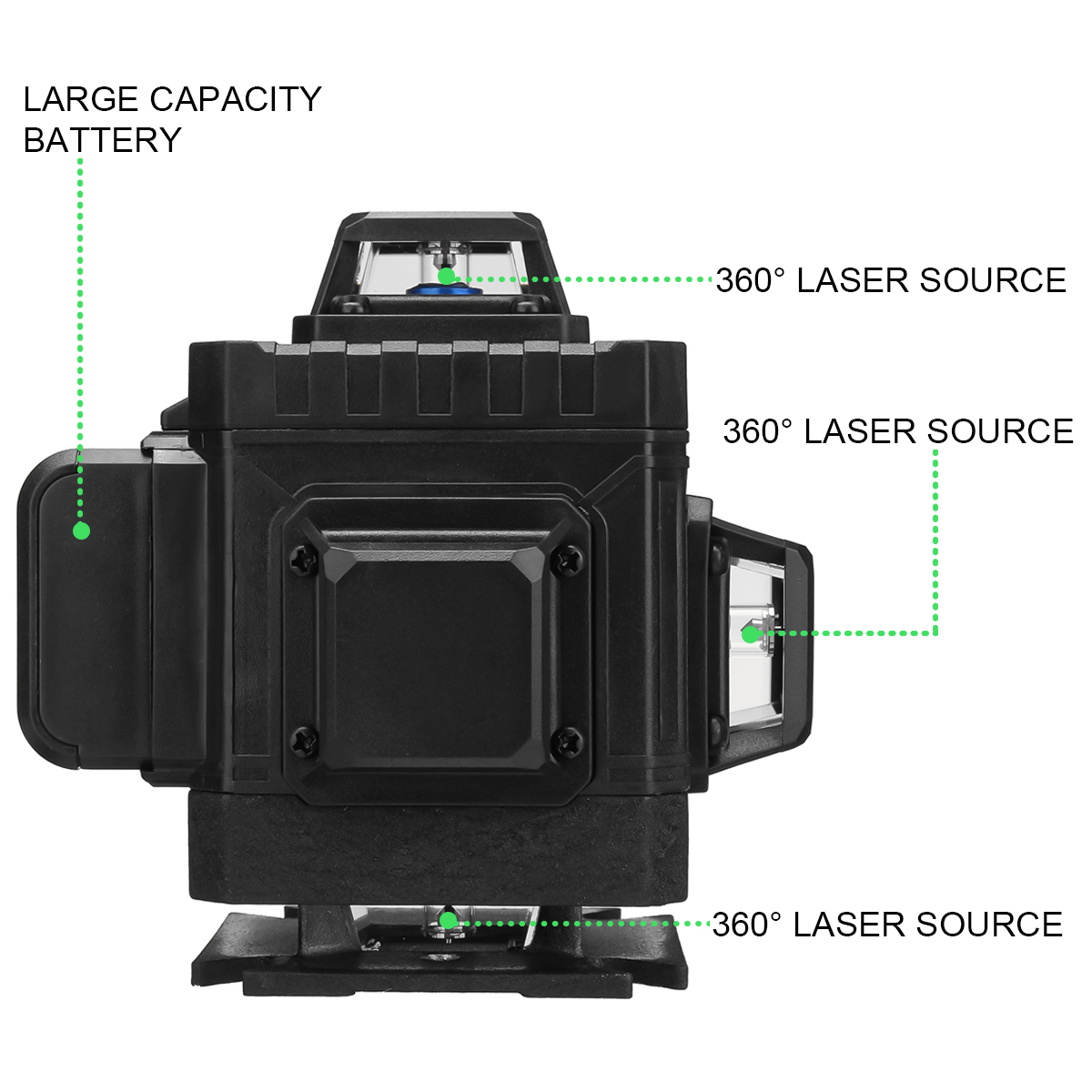 16128-Line-360deg-4D-Horizontal-Vertical-Cross-Green-Light-Laser-Level-Self-Leveling-Measure-Super-P-1864005-7