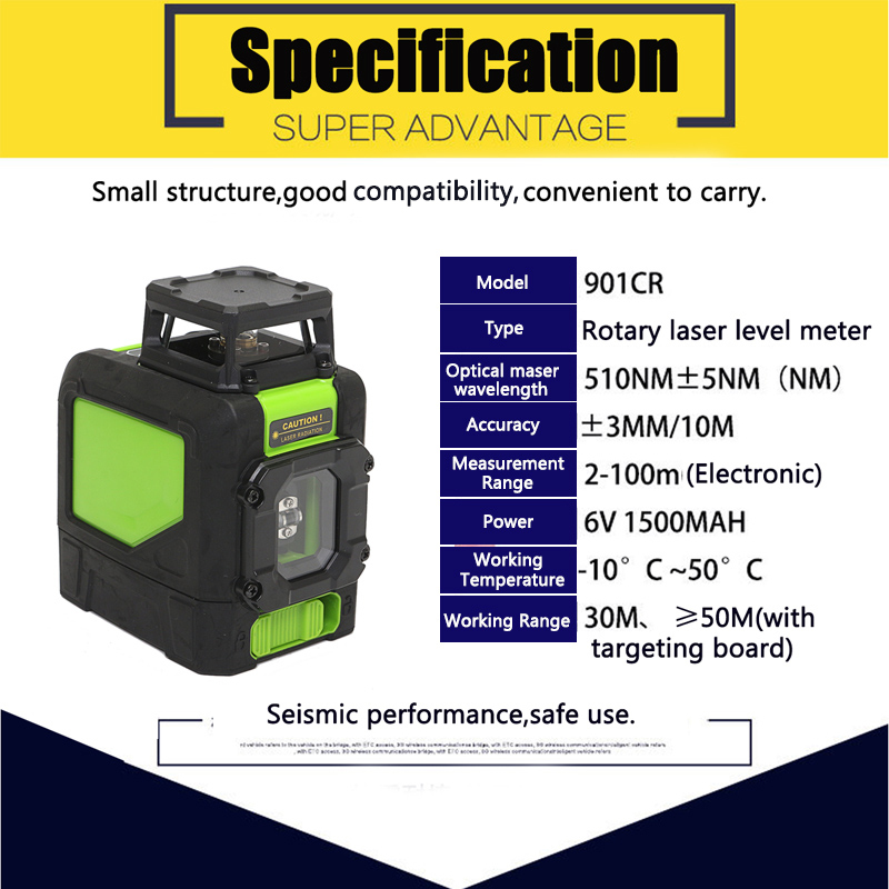 360deg-Rotary-5-Line-Laser-Level-Red-Laser-Self-Leveling-Vertical-Horizontal-Level-Measure-Kit-1409397-7