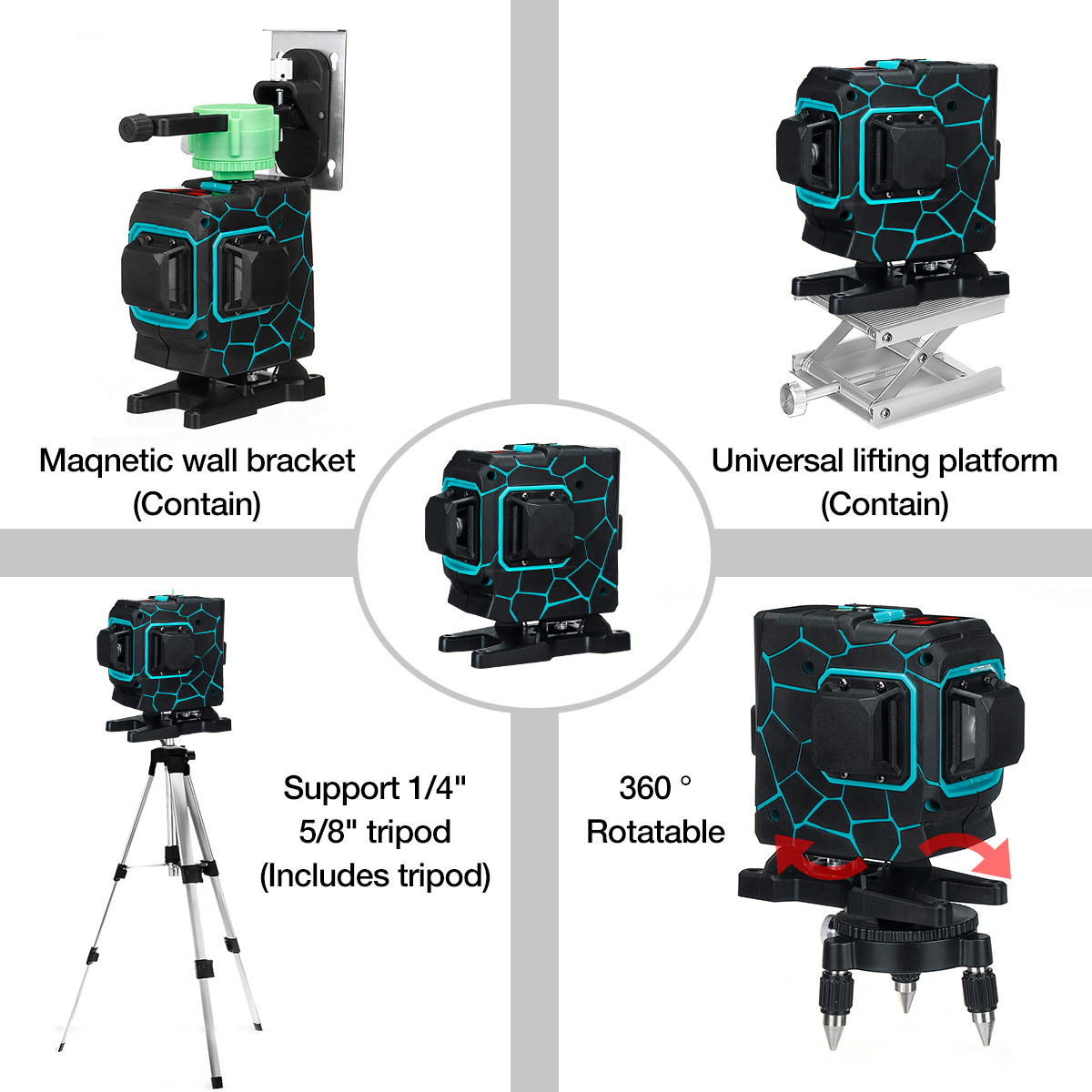 3D-12-Line-Green-Light-Laser-Level-Digital-Self-Leveling-360deg-Rotary-Measure-Tool-1942102-5