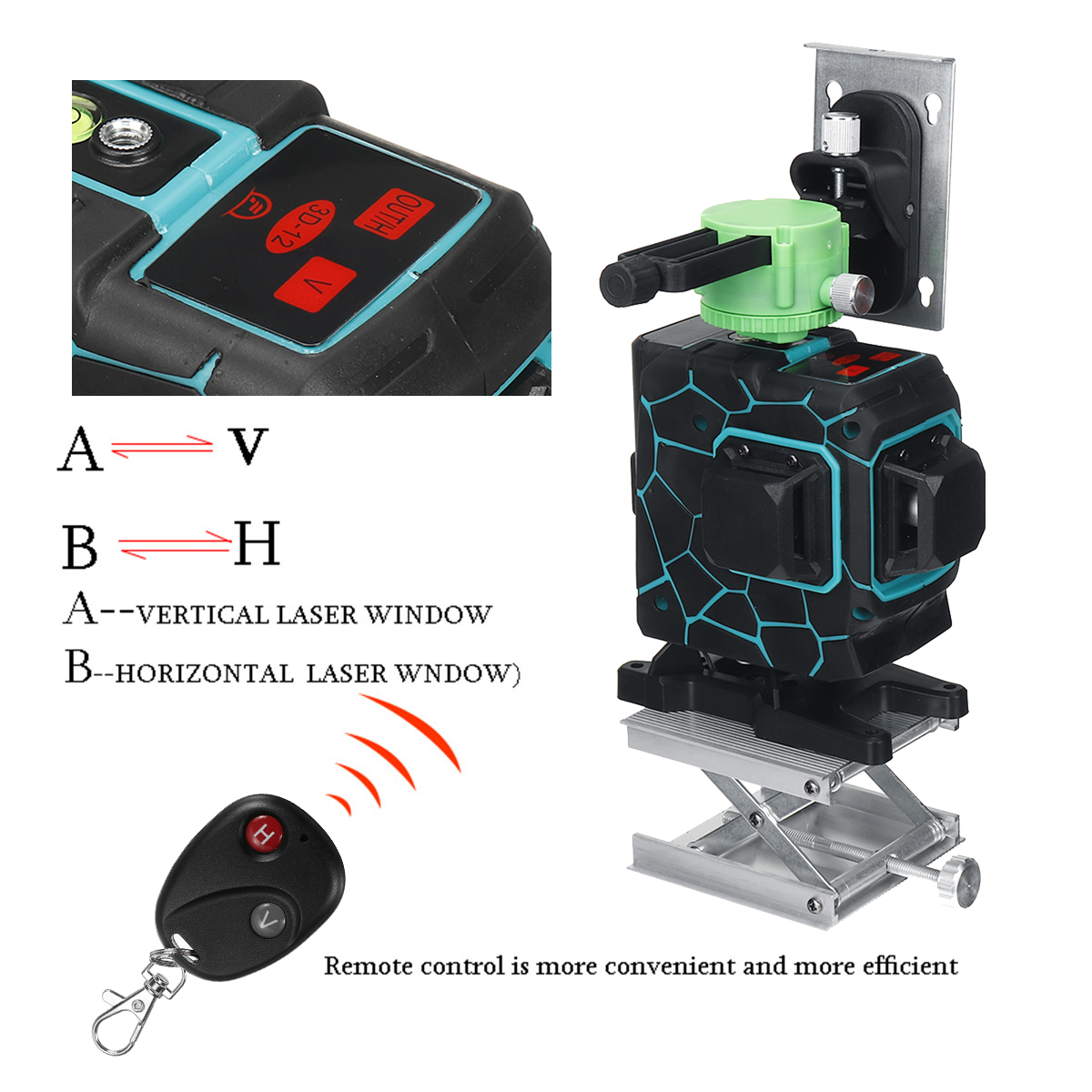 3D-12-Line-Green-Light-Laser-Level-Digital-Self-Leveling-360deg-Rotary-Measure-Tool-1942102-6