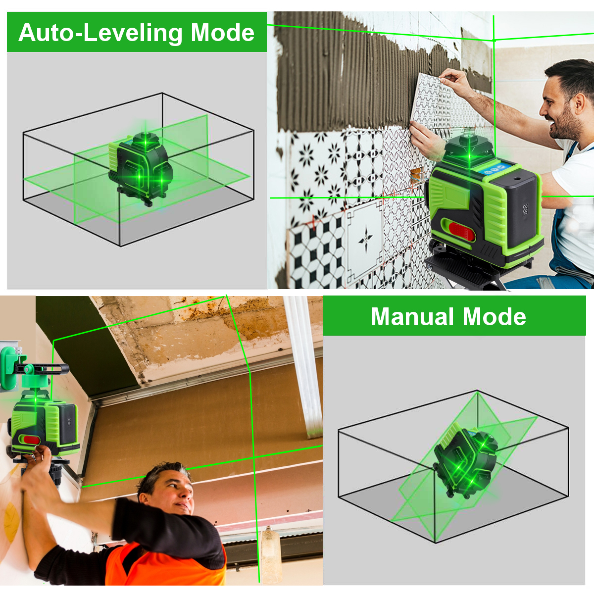 4D-16-Lines-Green-Light-Laser-Levels--360deg-Self-Rotary-Leveling-Measure-Tools-with-2PCS-Lithium-Ba-1941453-12