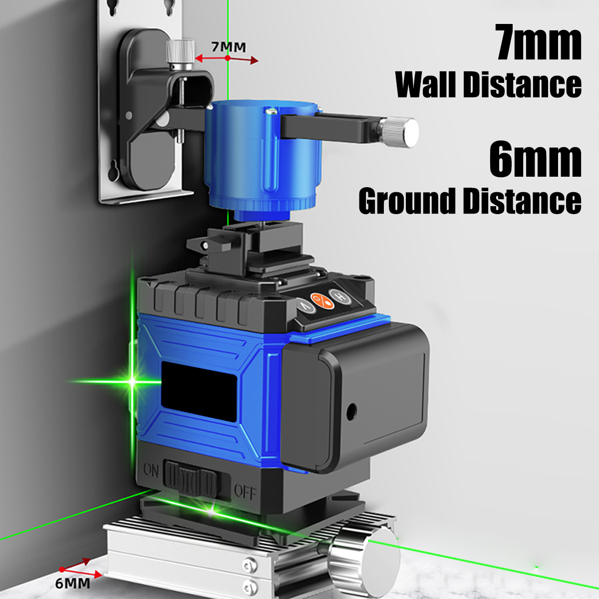 8-Lines-2D-Infrared-Ray-Leveler-Green-Light-Sticking-Wall-Floor-Tile-High-Precision-Blue-Light-Remot-1750089-3